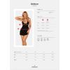 Selinne nuisette et String - Noire Obsessive