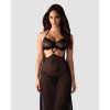 Iliosa nuisette et string - Noirs Obsessive