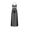 Iliosa nuisette et string - Noirs Obsessive