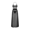 Iliosa nuisette et string - Noirs Obsessive
