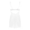 Amor Blanco Nuisette & String Blanc | Fauxseins.fr