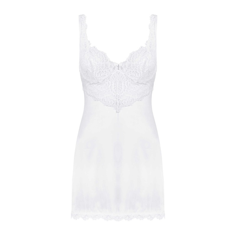 Amor Blanco Nuisette et string - Blanc Obsessive