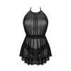 Serafia Nuisette et String Noire | Lingerie Féminisation