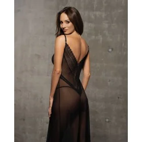 Nuisette longue Estiqua Noir – Élégance & Féminité