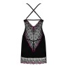 Vanessme Nuisette + string - Noir Obsessive