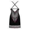 Vanessme Nuisette + String Noir | Lingerie Féminine | Fauxseins.fr