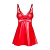 Aliosa nuisette et string - Rouges Obsessive