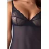 Nuisette Nightly Blue & String - Bleu | Fauxseins.fr