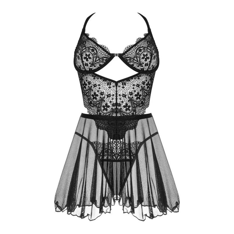 Dark Mirage Nuisette Noire | Élégance & Féminisation