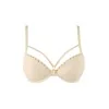 Soutien-gorge push-up beige Axami V-10341 | Fauxseins.fr