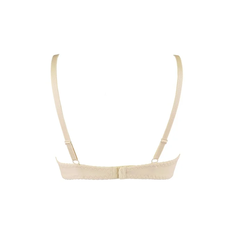 Soutien-gorge push-up beige Axami V-10341 | Fauxseins.fr