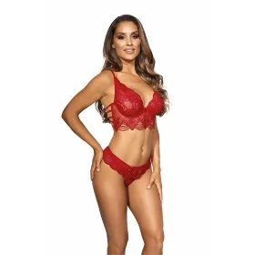 Soutien-gorge dentelle rouge V-9691 Axami | Fauxseins.fr