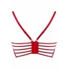Soutien-gorge dentelle rouge V-9691 Axami | Fauxseins.fr