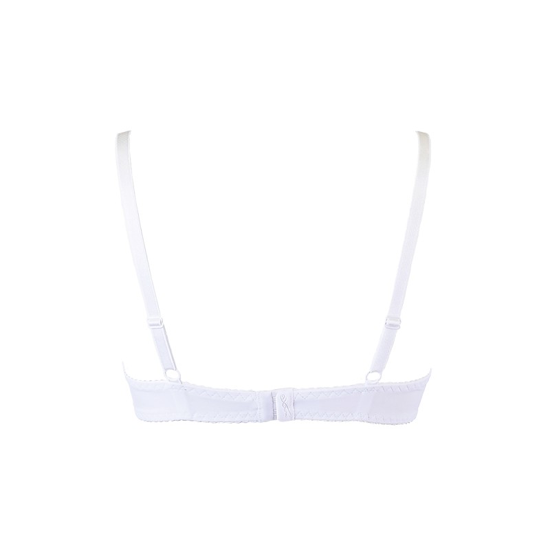Soutien-gorge push-up blanc V-10331 Axami | Fauxseins.fr