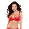 Soutien-gorge push-up rouge Axami V-10351 | Fauxseins.fr