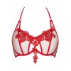 Soutien-gorge Rouge V-8861 Axami | Fauxseins.fr