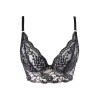 Soutien-gorge bustier noir V-10511 Axami | Fauxseins.fr