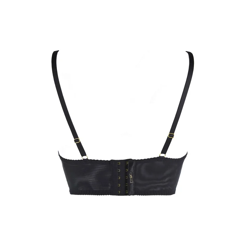 Soutien-gorge bustier noir V-10511 Axami | Fauxseins.fr