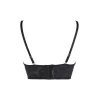 Soutien-gorge bustier noir V-10511 Axami | Fauxseins.fr