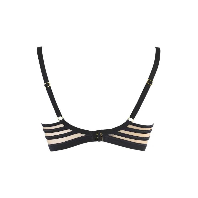 Soutien-gorge tulle noir V-10491 - Axami Axami
