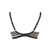 Soutien-gorge tulle noir V-10491 Axami | Fauxseins.fr