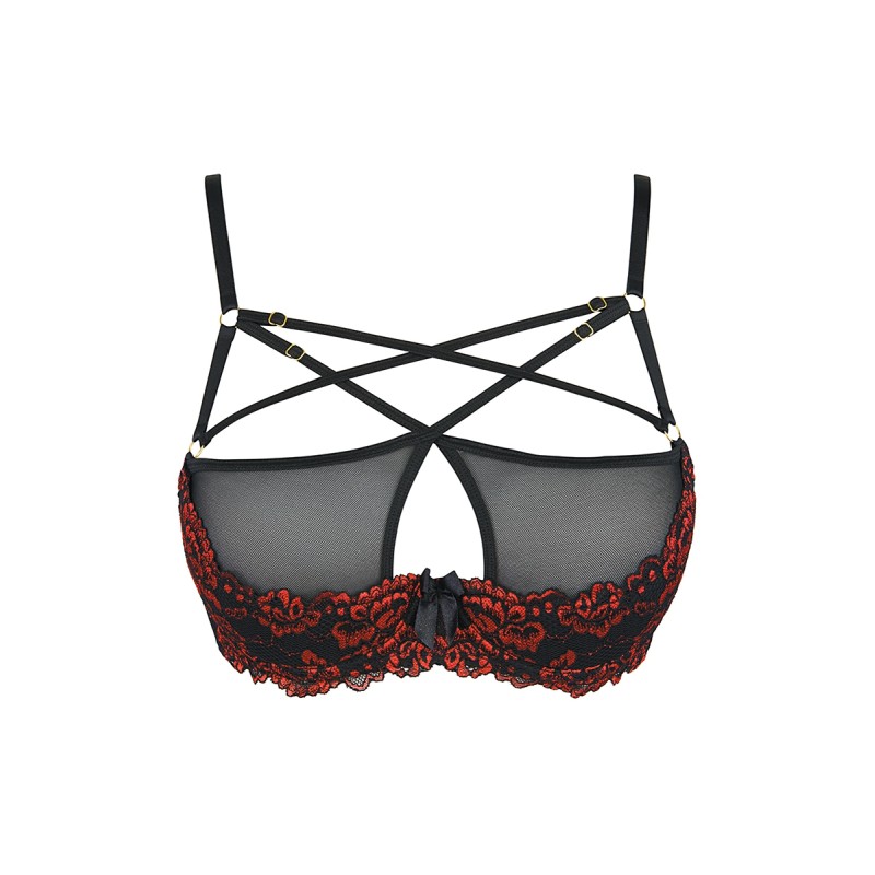 Soutien-gorge dentelle V-10021 Axami | Fauxseins.fr