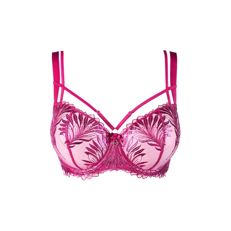 Soutien-gorge Rose V-10251 Axami | Lingerie Féminisation