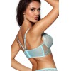 Soutien-gorge dentelle bleu Axami V-10121 | Fauxseins.fr