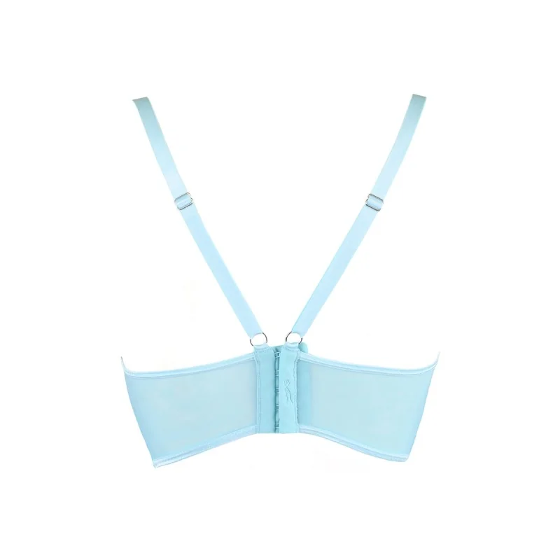 Soutien-gorge dentelle bleu V-10121 - Axami Axami