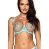 Soutien-gorge Dentelle Bleu V-10131 Axami | Fauxseins.fr