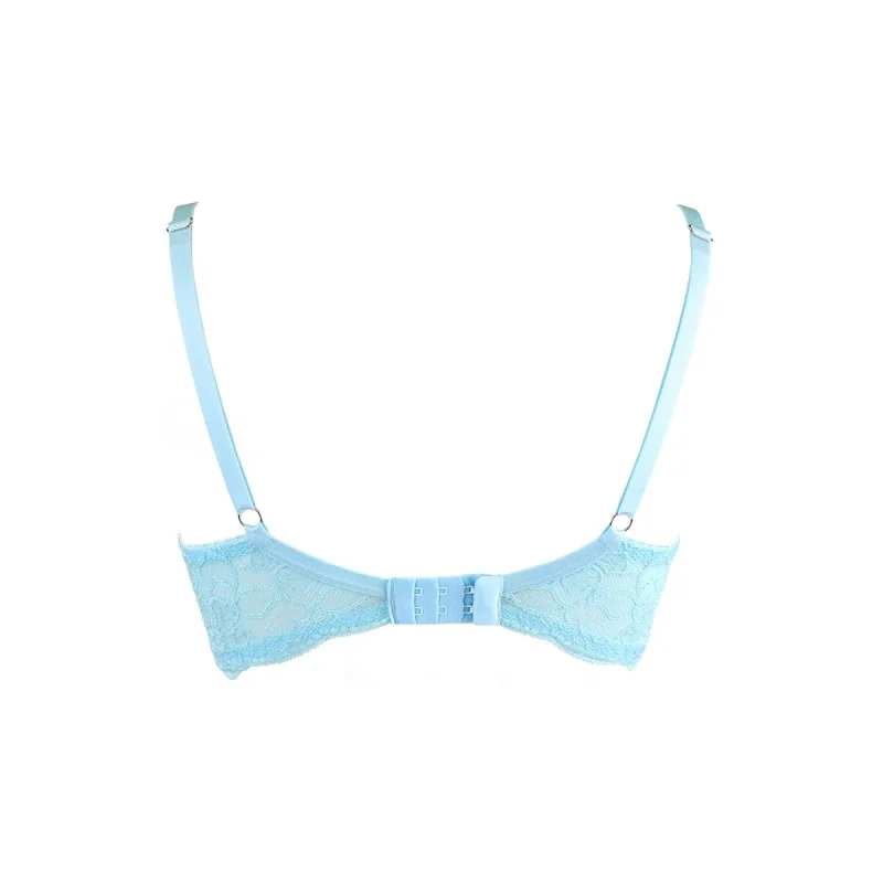 Soutien-gorge Dentelle Bleu V-10131 Axami | Fauxseins.fr