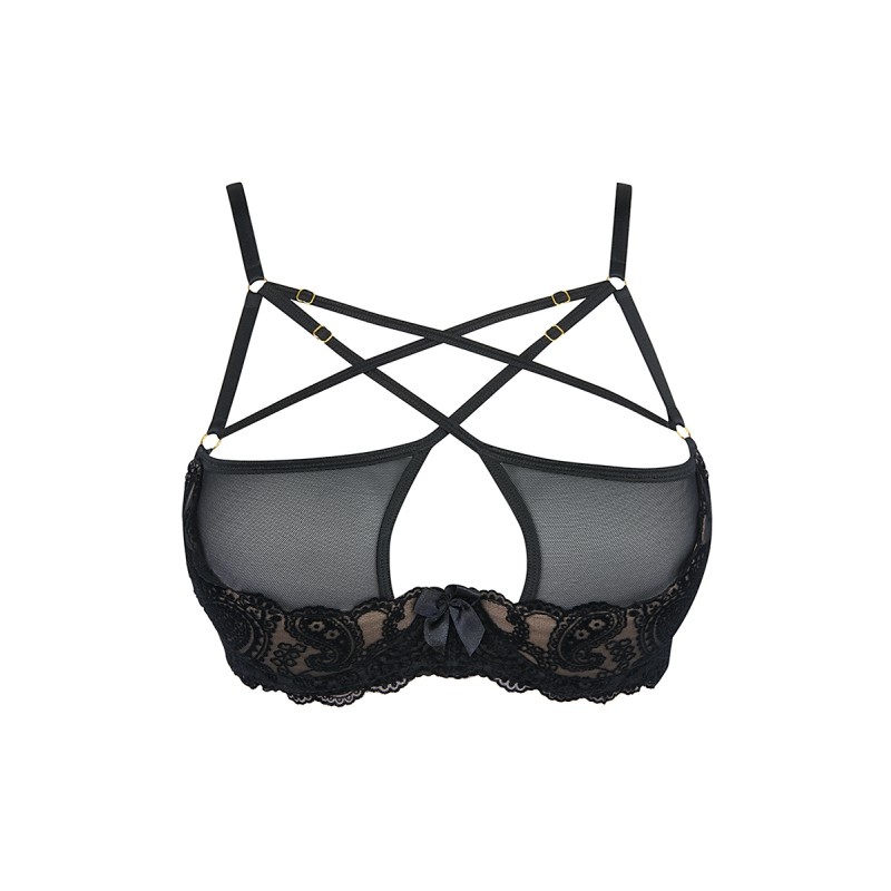 Soutien-gorge noir V-10051 Axami | Fauxseins.fr