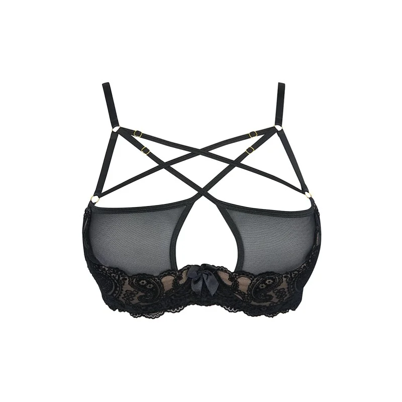 Soutien-gorge noir V-10051 Axami | Fauxseins.fr