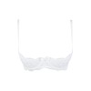 Soutien-gorge ouvert blanc V-9821 Axami | Fauxseins.fr