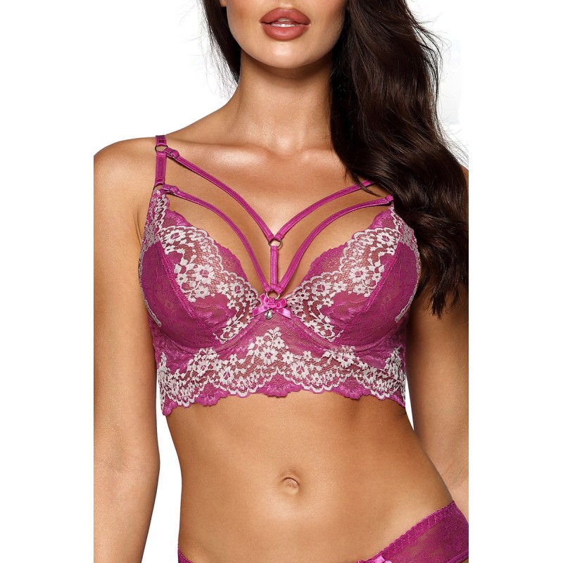 Soutien-gorge Fuchsia V-9741 Axami | Fauxseins.fr
