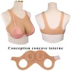Buste faux seins silicone dos Velcro – Petit prix