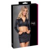Ensemble top et jupe courte noir - Cottelli PARTY Cotelli Lingerie