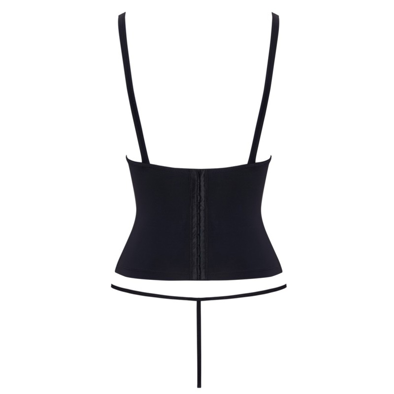 Ensemble corset seins nus noir - Cottelli PARTY Cotelli Lingerie
