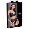 Ensemble lingerie 3 pièces avec porte-jarretelles - Cottelli PARTY Cotelli Lingerie