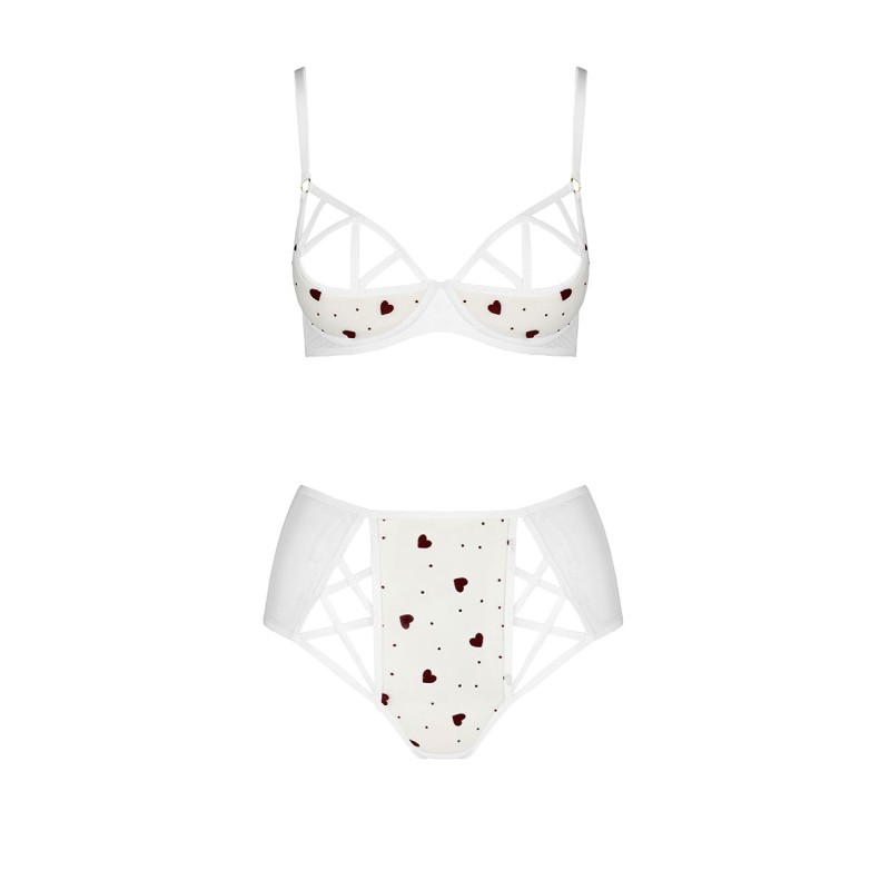 Bikini sexy blanc Lovelia - Passion Passion lingerie
