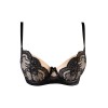 Soutien-gorge tulle et dentelle noir V-10711 - Axami Axami
