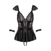 Ensemble 3 pièces lingerie Fetish - Cotelli Bondage