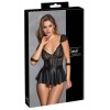 Ensemble 3 pièces lingerie Fetish - Cotelli Bondage