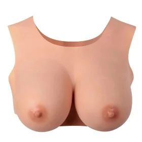 Buste seins réaliste couleur peau claire Taille L Bonnet E