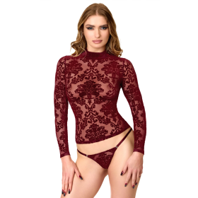 F425 Masquerade Long-Sleeve Top