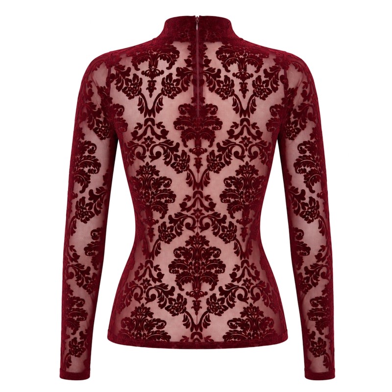 F425 Masquerade Long-Sleeve Top