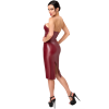 F396 Dark Romance Corset Midi Dress