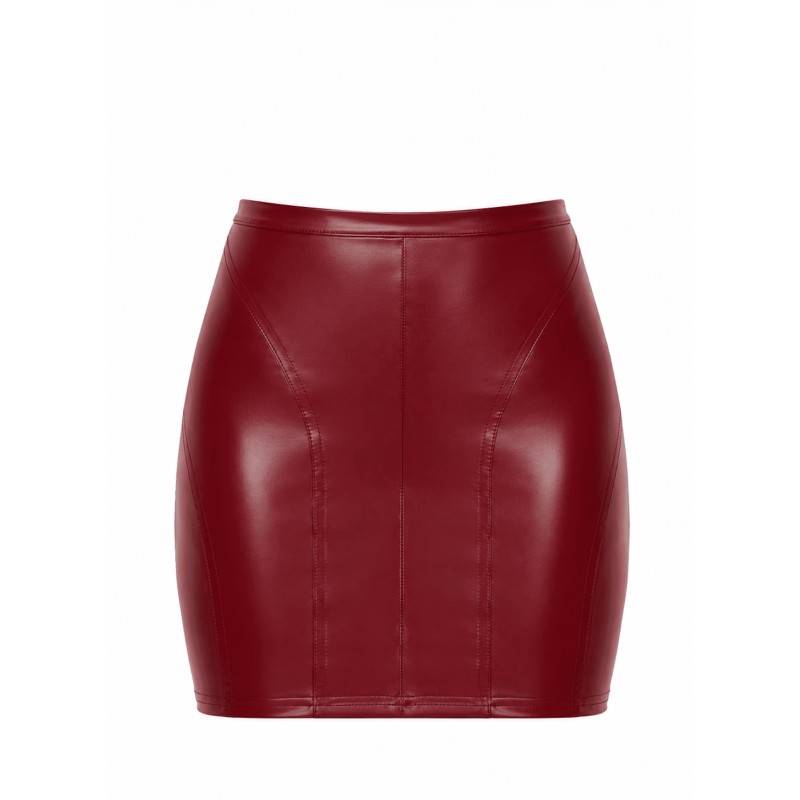 F399 Bordeaux affair Mini jupe Noir HandMade