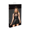F404 One more kiss robe courte Noir HandMade