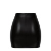 F407 Dark affair mini jupe Noir HandMade